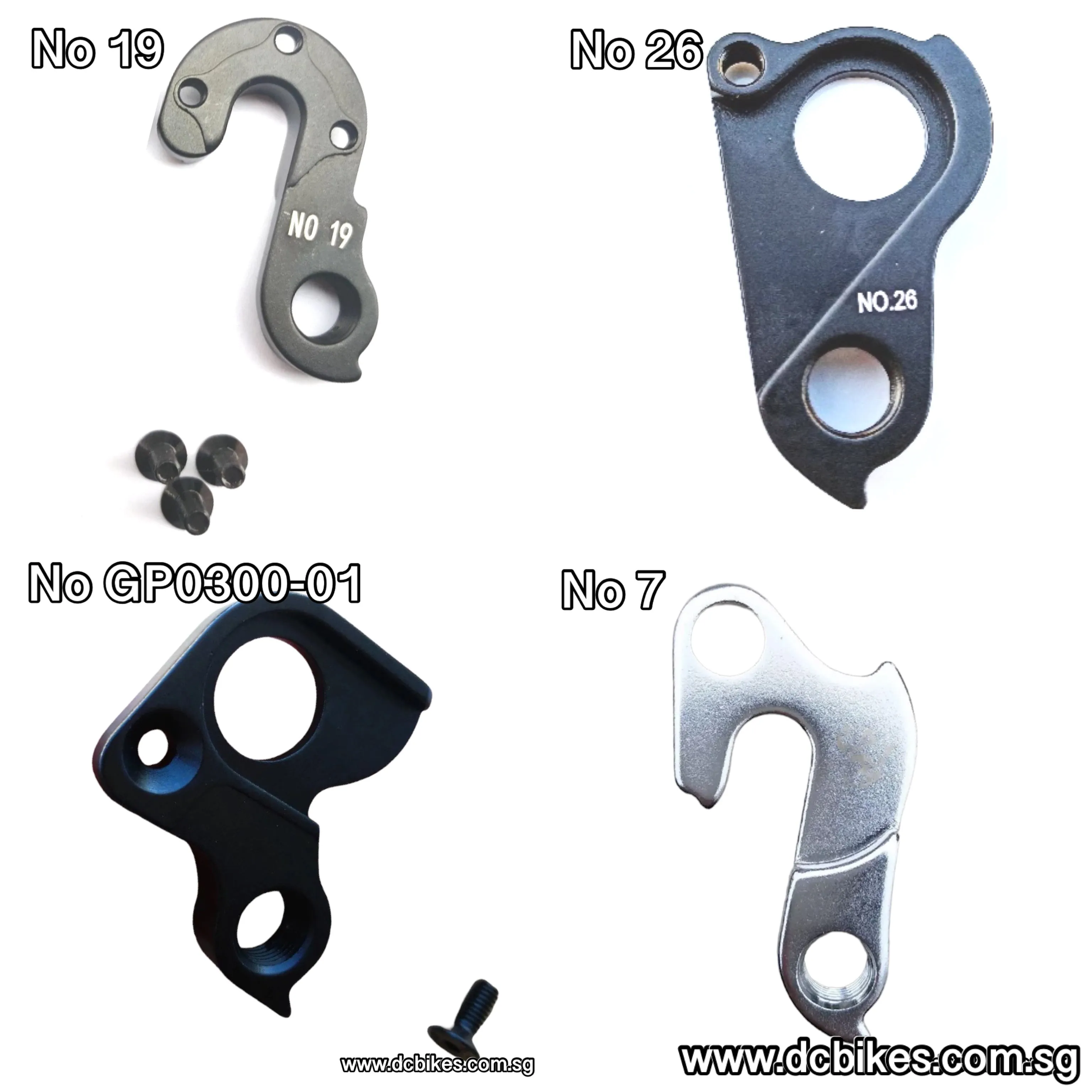 Various Rear Derailleur Hanger Mech Dropouts For Canyon