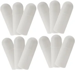 VICASKY Empty Roller Bottles Oil Roll Essential Oil Containers Pcs Rose Quartz Bottles