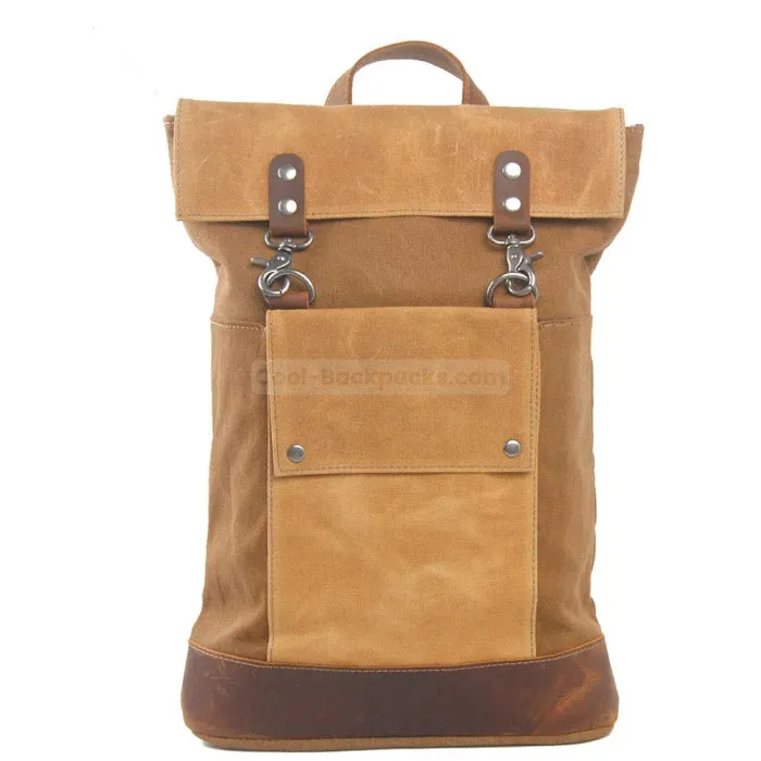 Vintage Roll Top Backpack