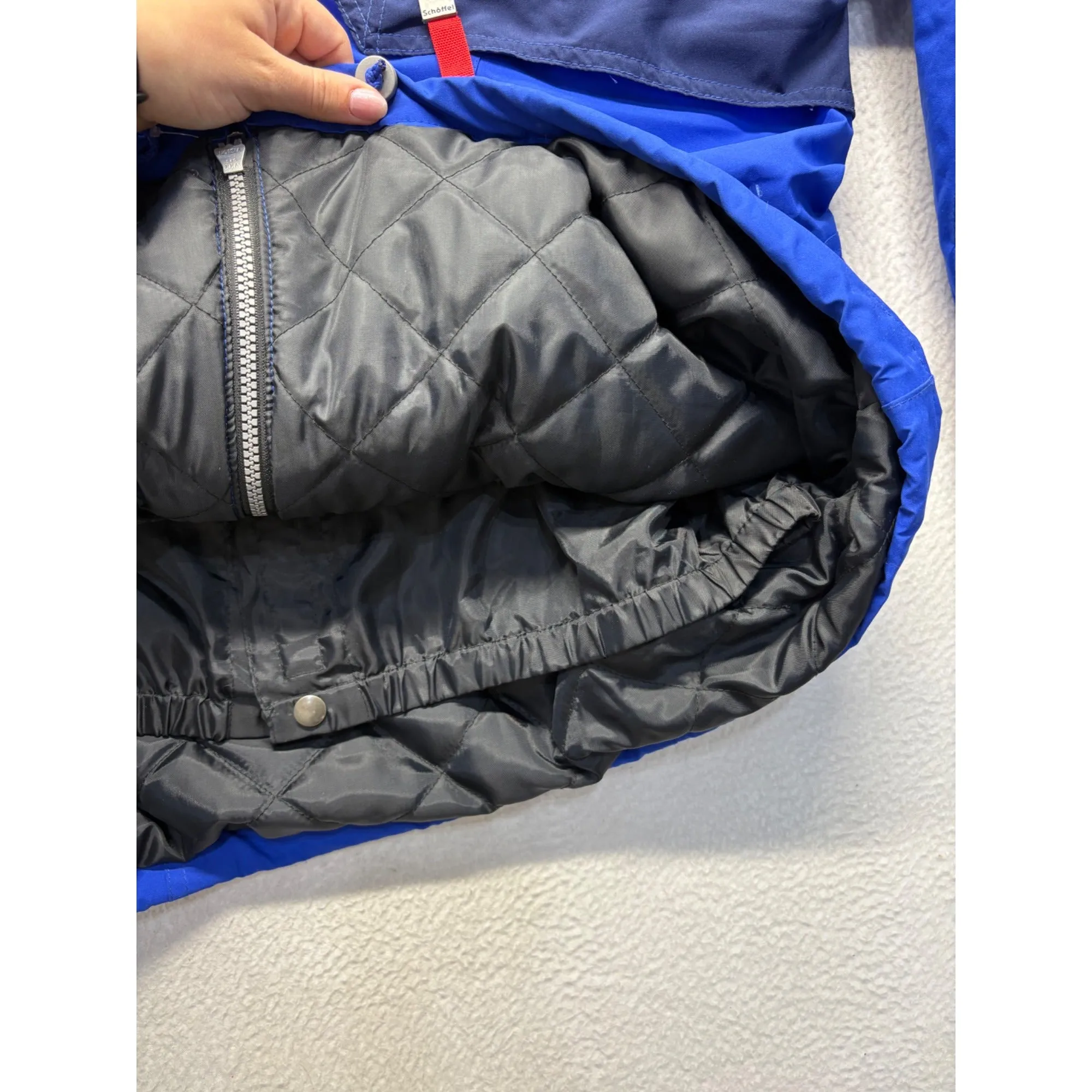 Vintage Schöffel Gore-Tex Red & Blue Ski Jacket #7623