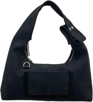Vintage Underarm Bag for Women Y2K Designer Bag Suede Shoulder Bag Suede Fall Purse Top Handle Tote Handbag
