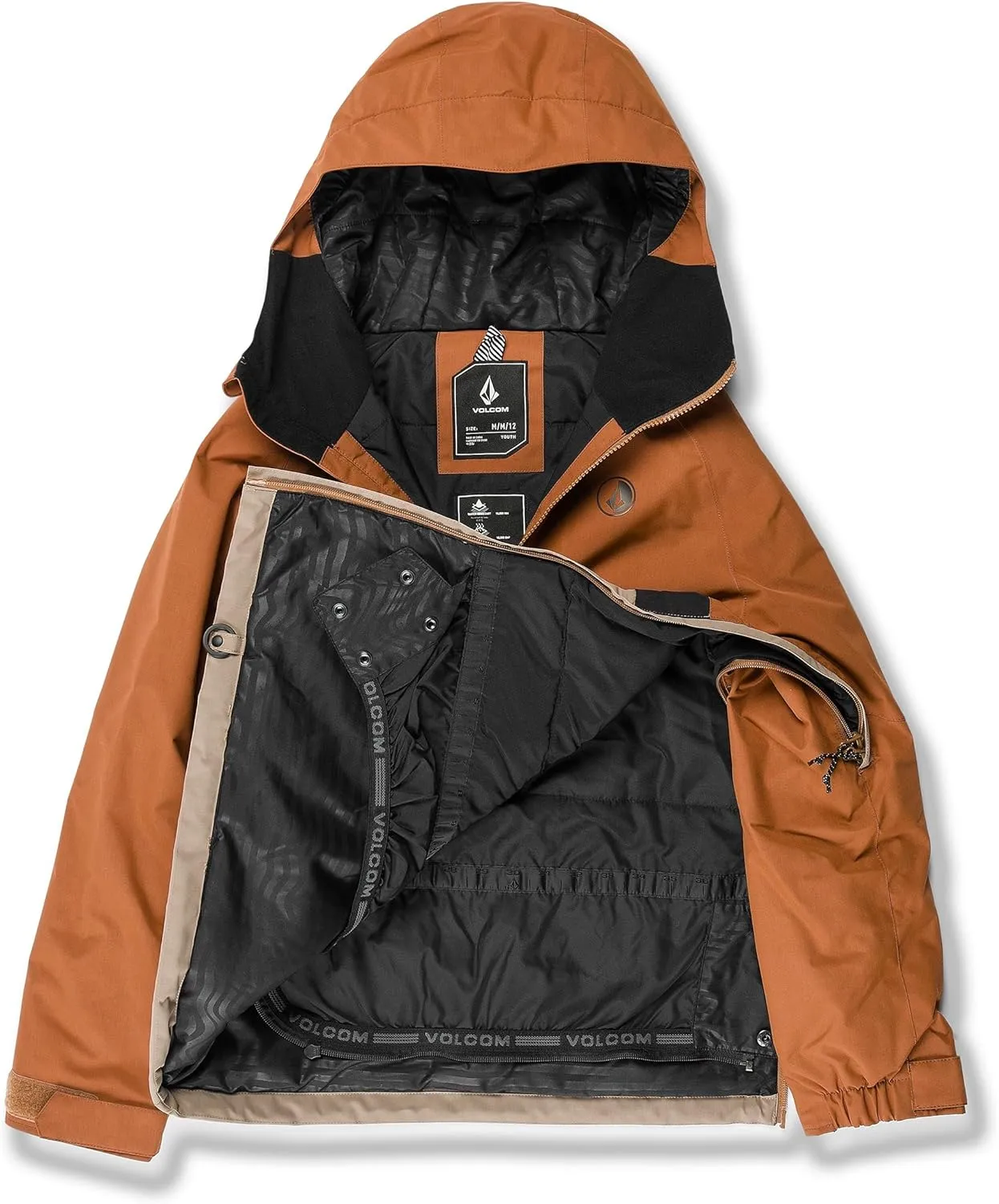 Volcom Boys' Sluff Insulated Snowboard Winter Jacket