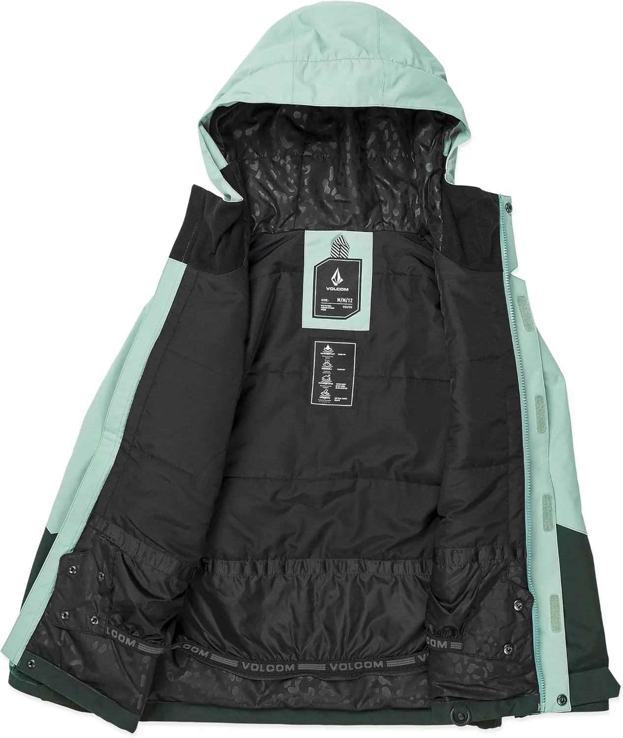 Volcom Girls' Sass'n'fras Insulated Snowboard Ski Jacket