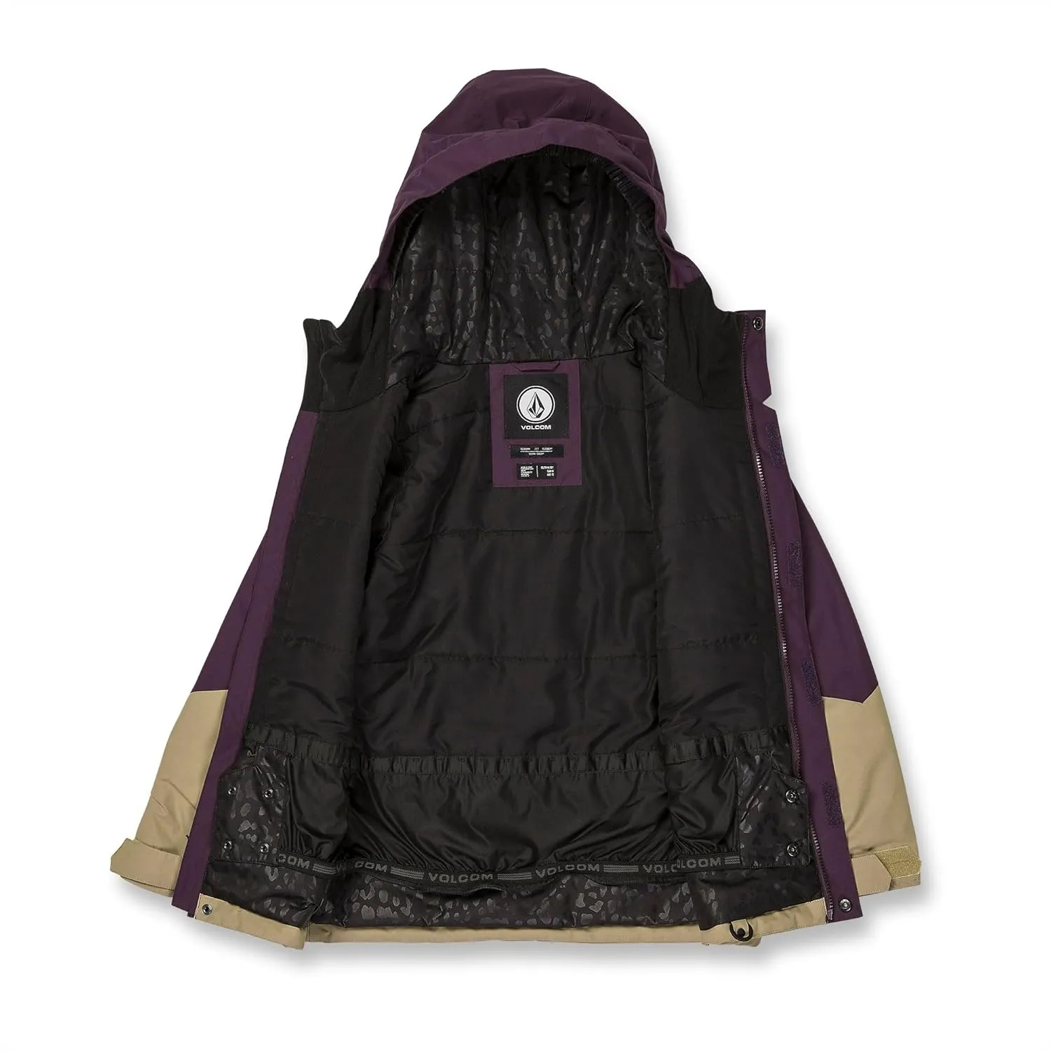 Volcom Girls' Sass'n'fras Insulated Snowboard Ski Jacket