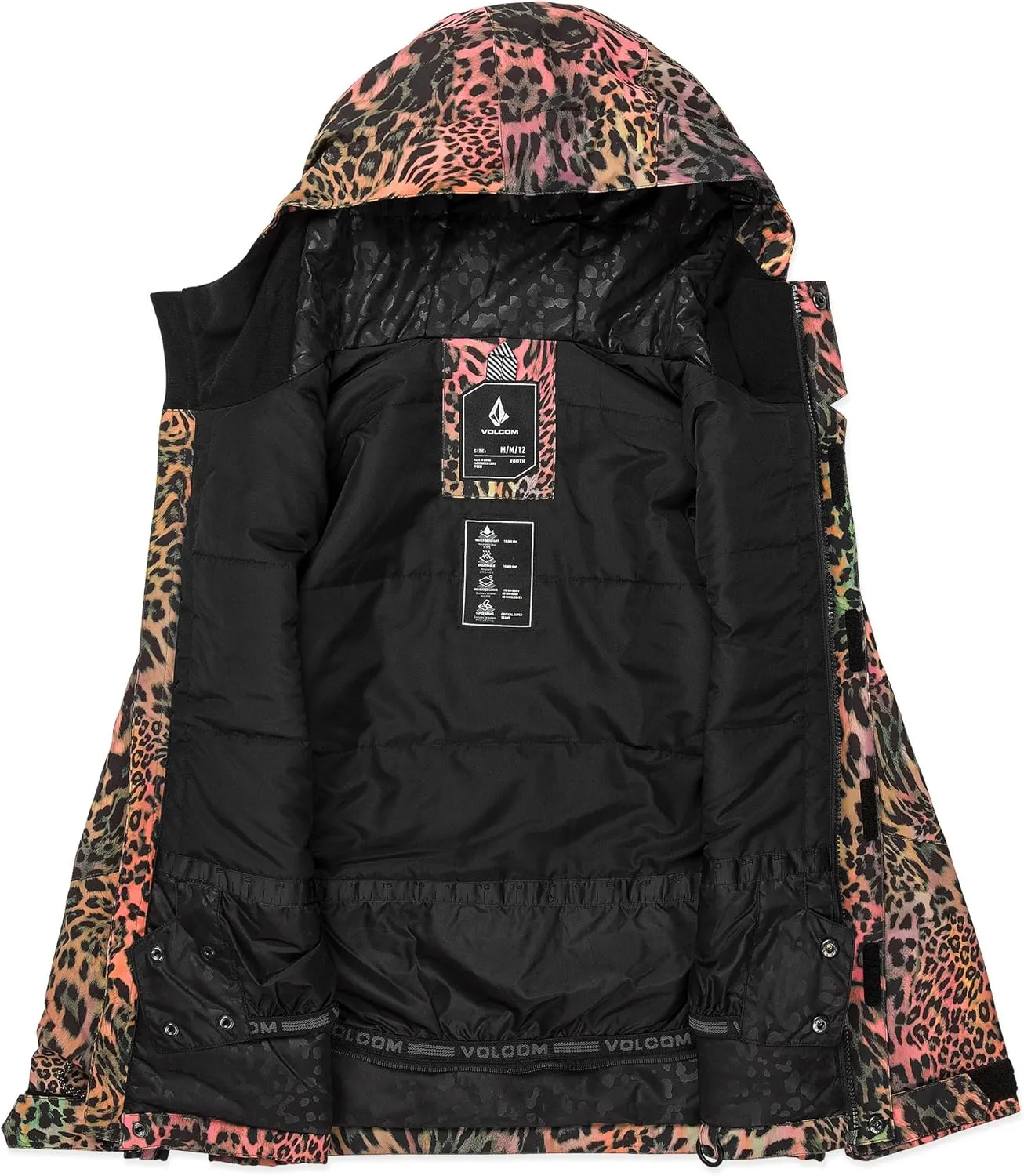 Volcom Girls' Sass'n'fras Insulated Snowboard Ski Jacket
