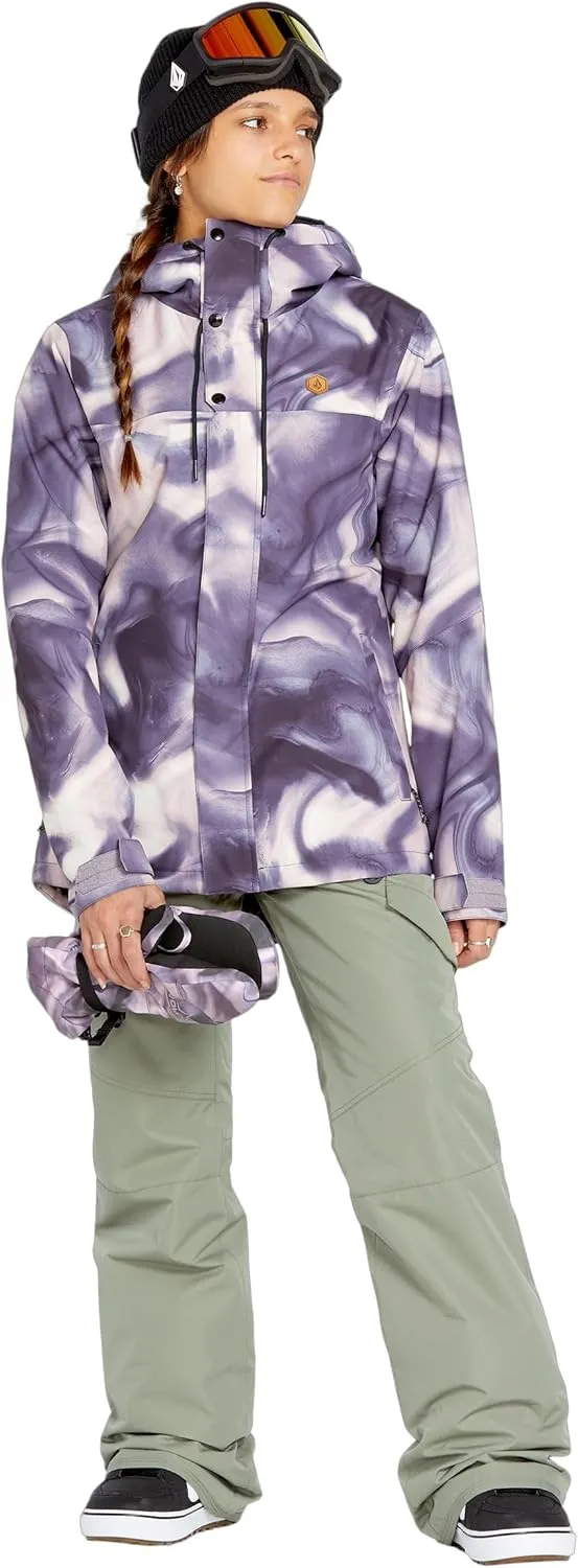 Volcom Women's Bolt Insulated Snowboard Ski Winter Hooded Jacket