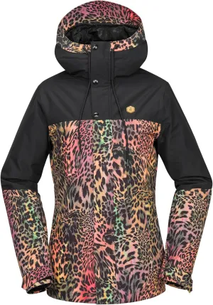 Volcom Women's Bolt Insulated Snowboard Ski Winter Hooded Jacket