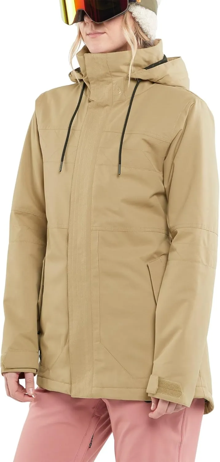 Volcom Women's Fawn Insulated Snowboard Ski Winter Hooded Jacket