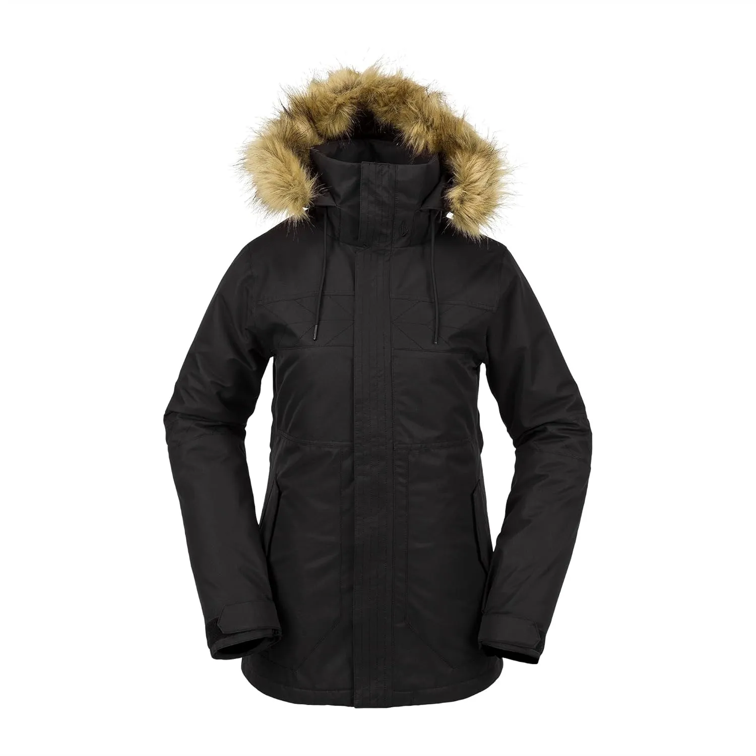 Volcom Women's Fawn Insulated Snowboard Ski Winter Hooded Jacket