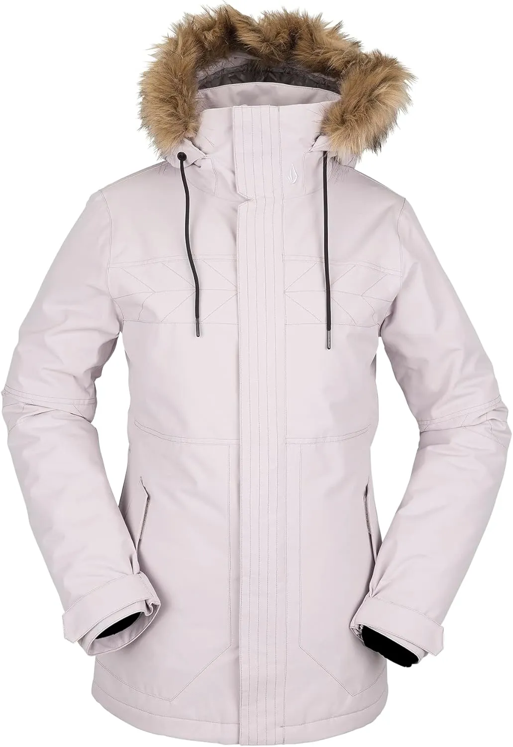 Volcom Women's Fawn Insulated Snowboard Ski Winter Hooded Jacket