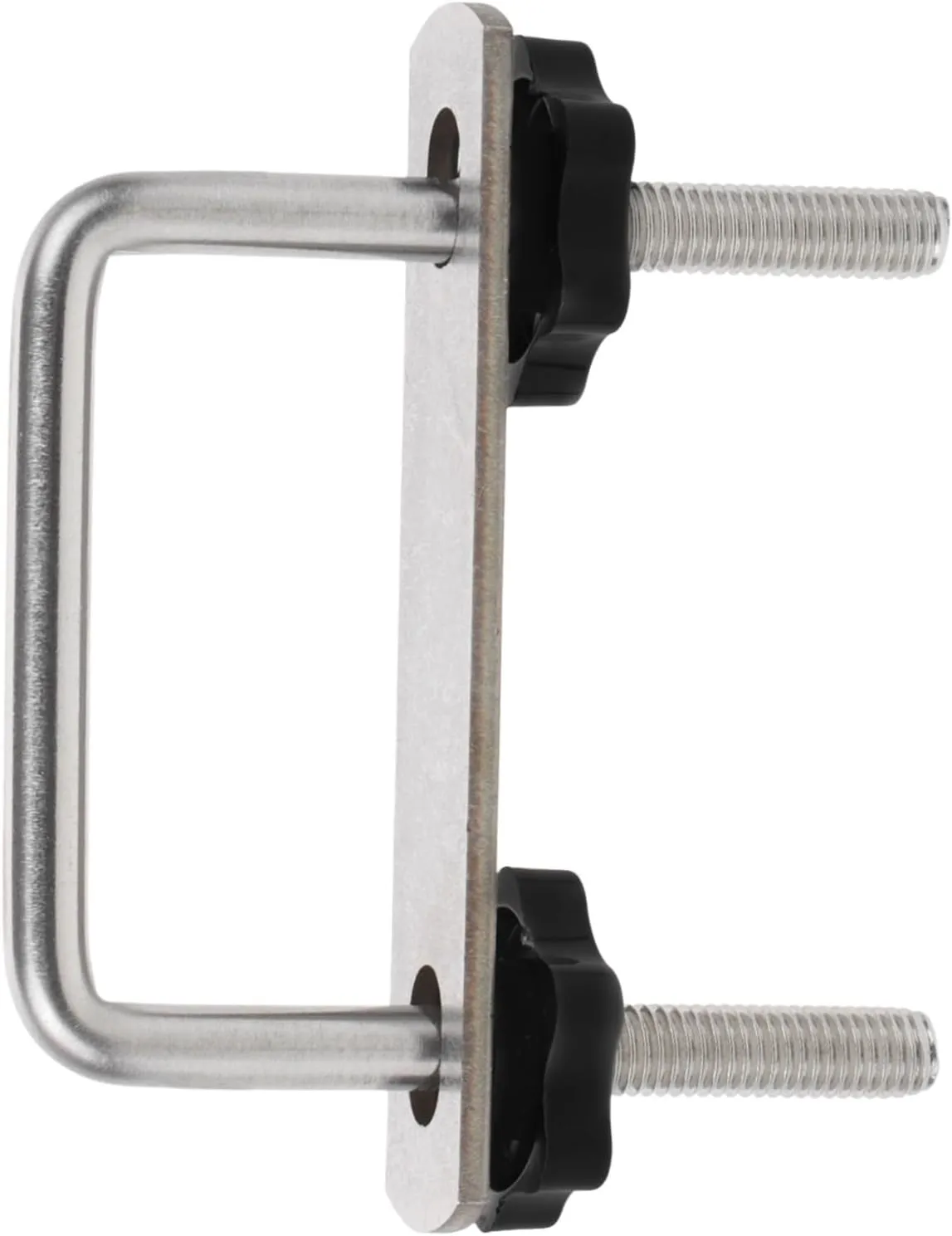 VOSAREA 3-Inch Square U-Bolt Clips for Car Roof Mounting Heavy Duty Metal Roof Rack Brackets for Secure Rooftop Cargo Carrier Installation on Cars and