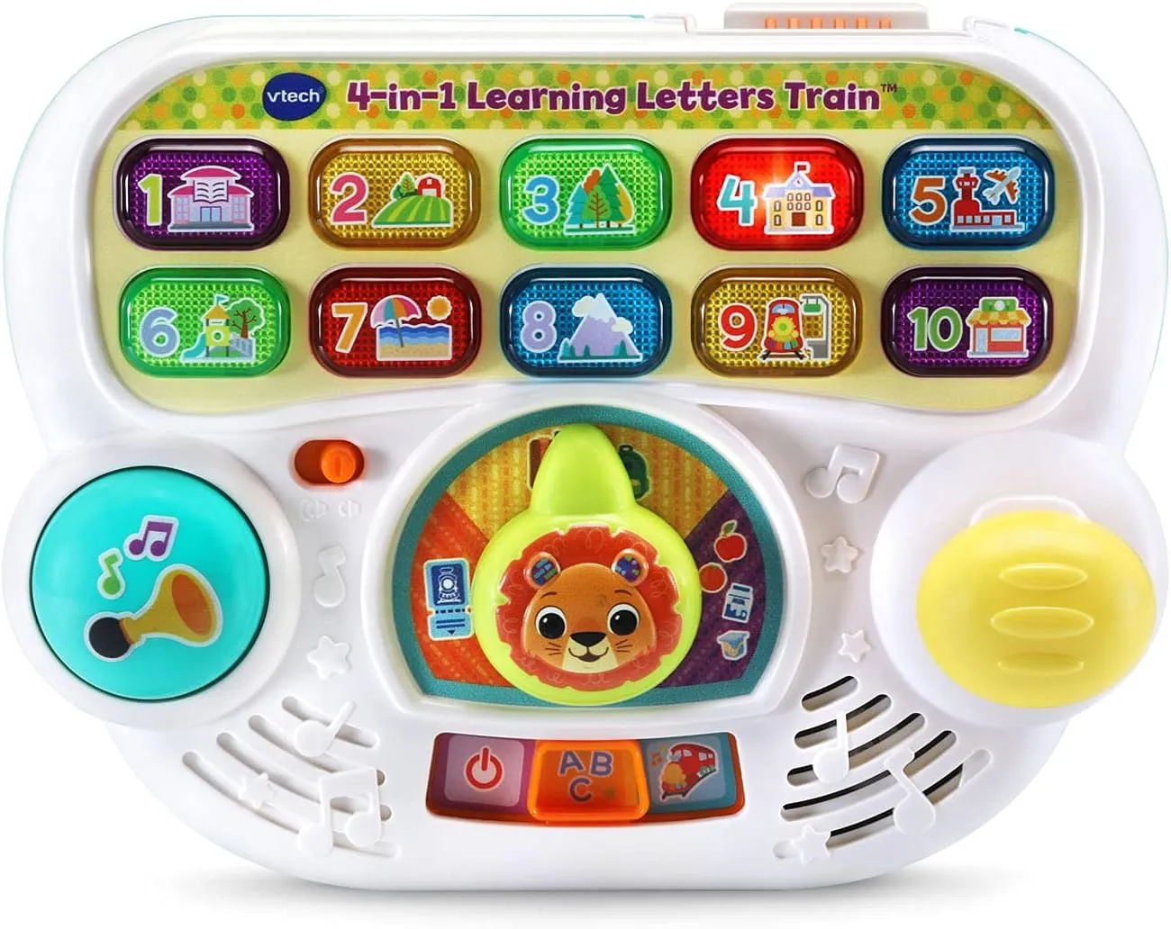 VTech 4-in-1 Letter Learning Train (Frustration Free Packaging), Red