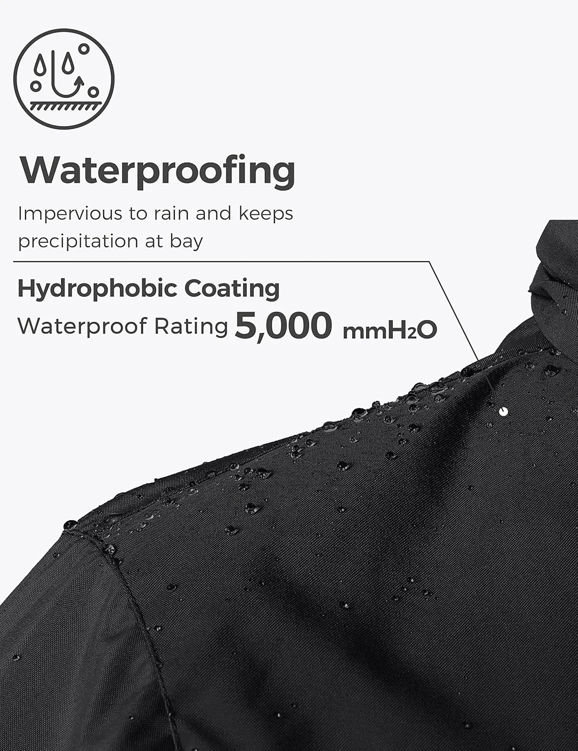 Wantdo Men's Waterproof 3 in 1 Ski Jacket Warm Winter Coat Windproof Snowboarding Jackets with Detachable Puffer Coat
