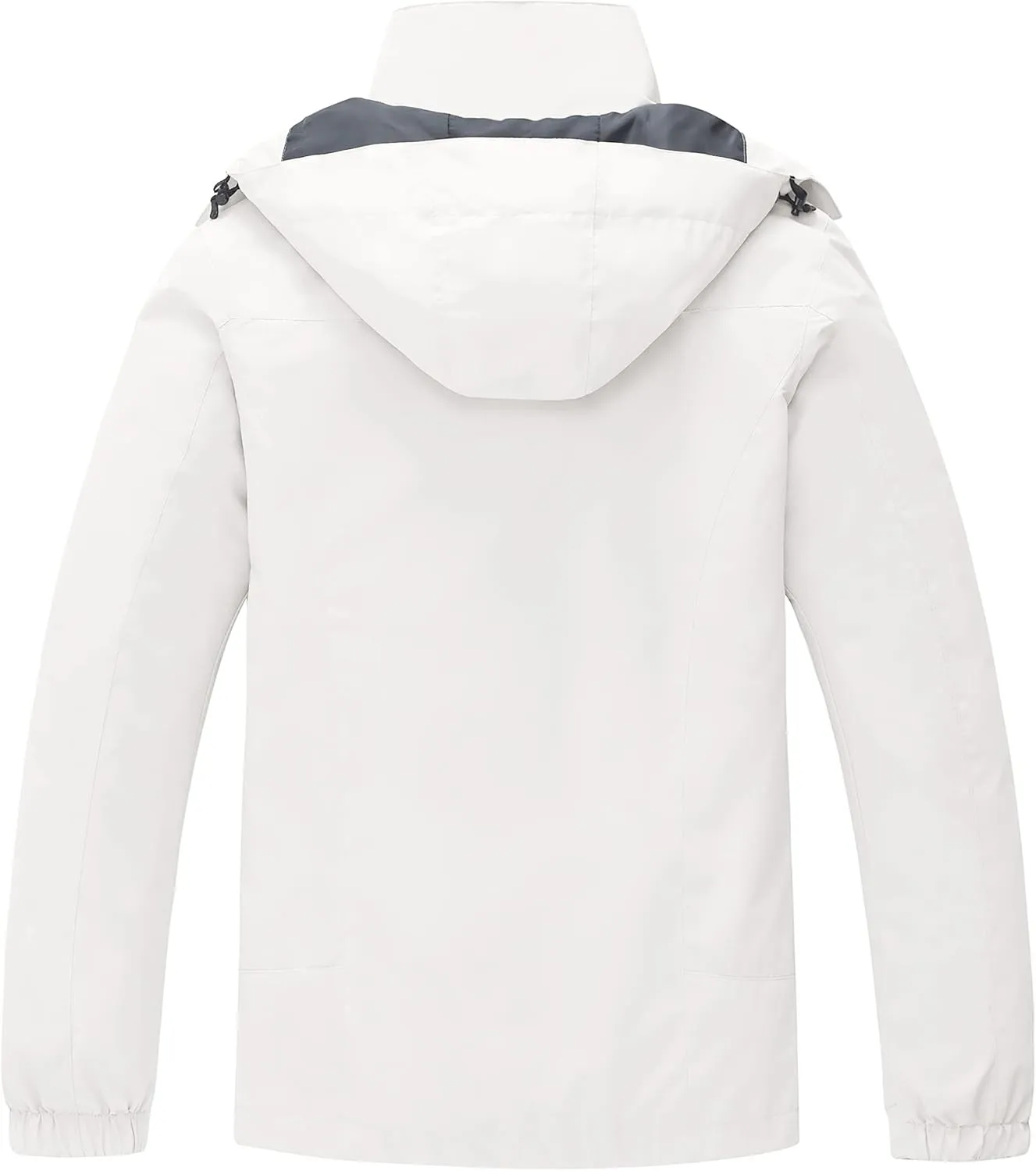 Wantdo Men's Waterproof 3 in 1 Ski Jacket Warm Winter Coat Windproof Snowboarding Jackets with Detachable Puffer Coat