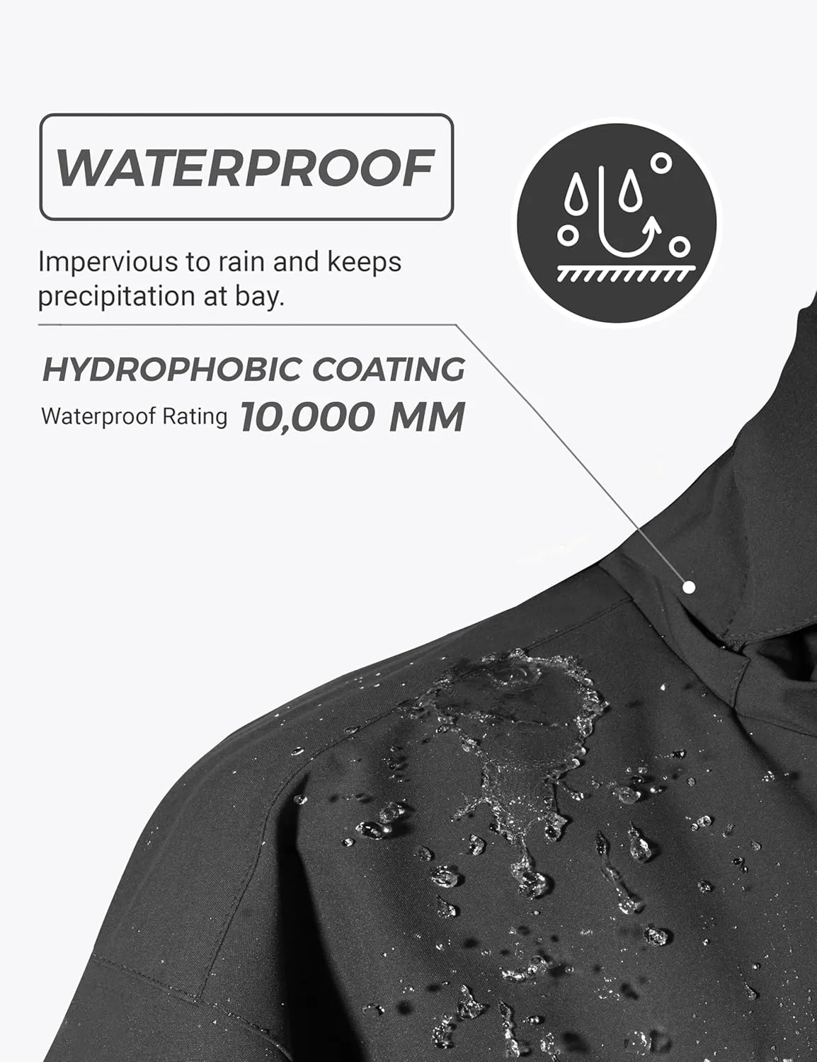 wantdo Women's Plus Size Waterproof Ski Jacket Winter Windproof Snow Mountain Warm Hooded Coat