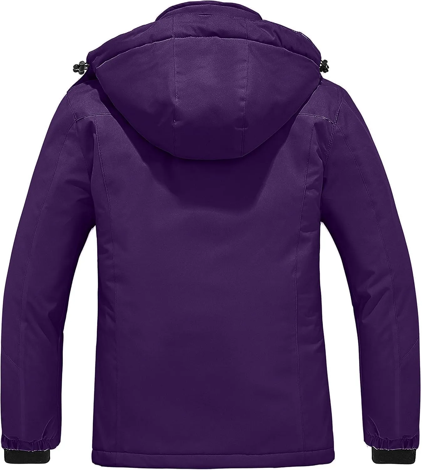 wantdo Women's Waterproof Ski Jacket Mountain Windproof Rain Jacket Winter Warm Snow Coat