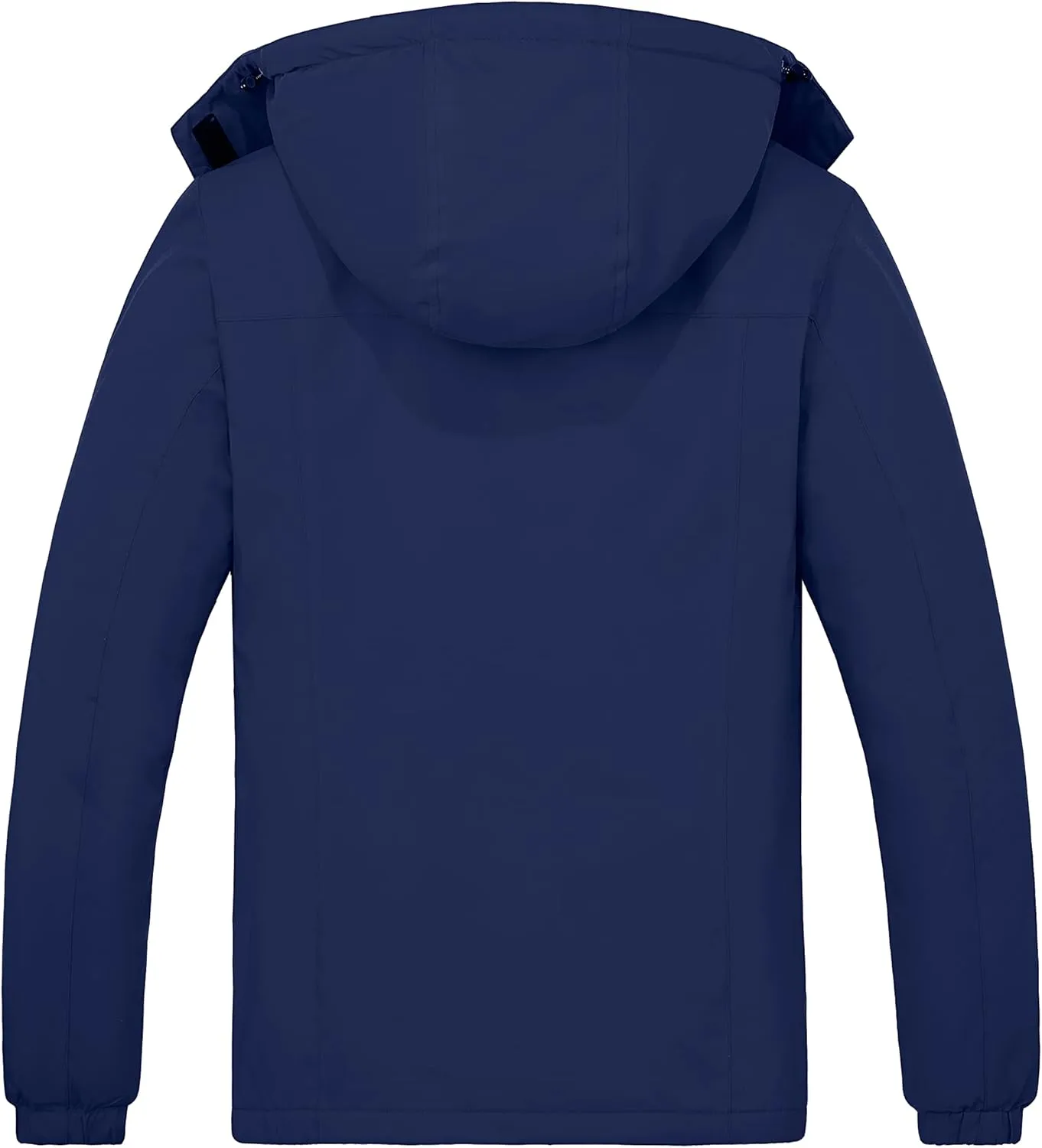 Wantdo Women's Waterproof Ski Jacket Warm Winter Coat Windproof Snow Coats Warm Fleece Raincoat