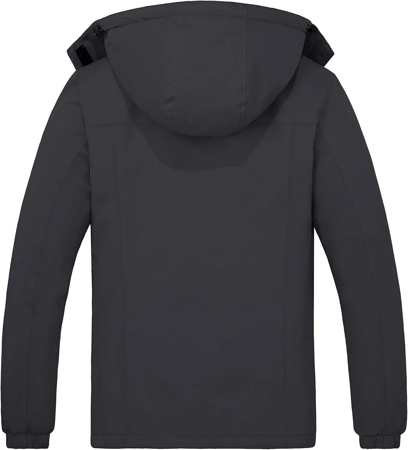 Wantdo Women's Waterproof Ski Jacket Warm Winter Coat Windproof Snow Coats Warm Fleece Raincoat