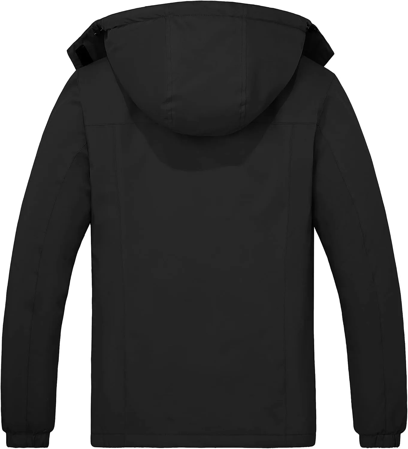 Wantdo Women's Waterproof Ski Jacket Warm Winter Coat Windproof Snow Coats Warm Fleece Raincoat