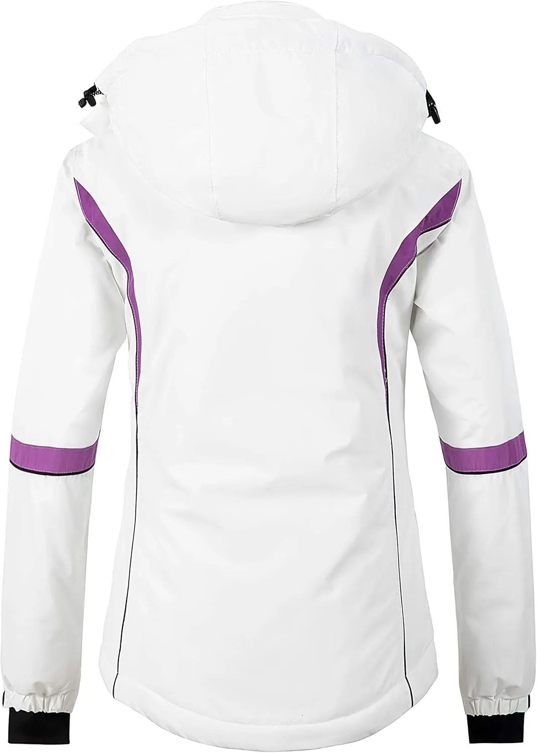 wantdo Women's Waterproof Ski Jacket Warm Winter Snow Coat Windproof Snowboarding Jackets Insulated Parka
