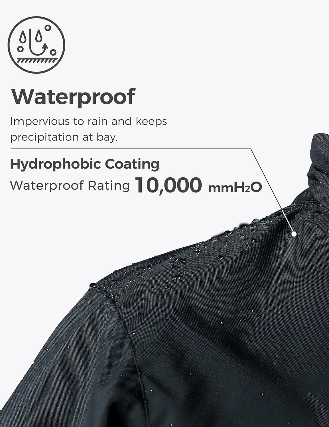Wantdo Women's Waterproof Ski Jacket Windproof Winter Snow Coat Mountain Snowboarding Jackets Outdoor Fleece Parka