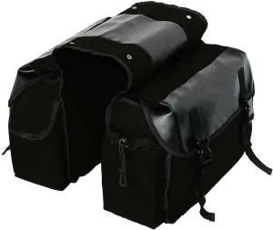 Waterproof 40L Bicycles Pannier Bag for Rear Rack, Bicycles Luggage Cargo Rack Carrier, Double Trunk Cycling Pannier Bag