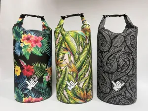 Waterproof Dry Bag with strap PRINTS Series - floats, boating, surfing, diving outdoors Makau-Hooked