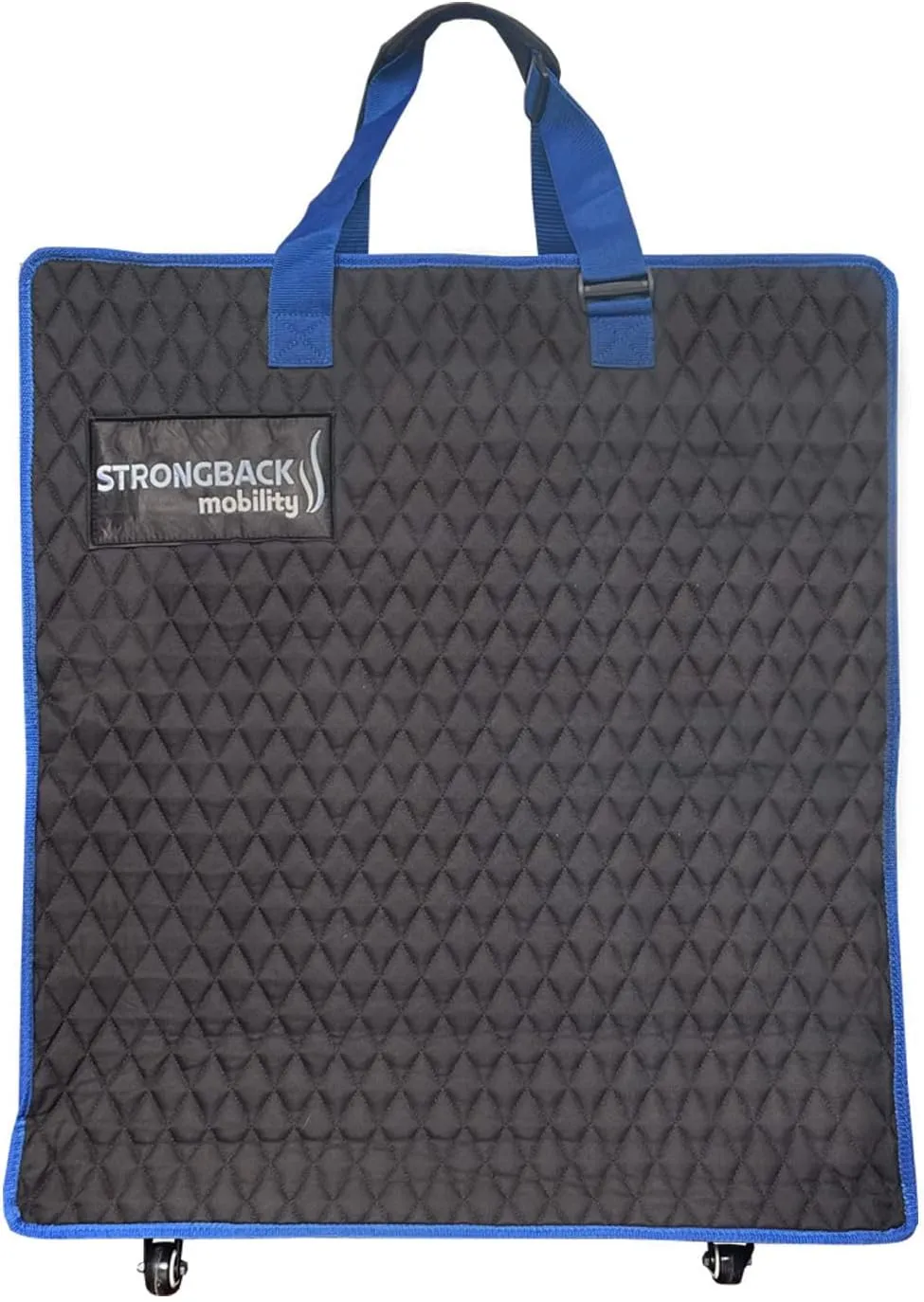Wheelchair and Transport Chair Storage Bag-Cover for Car and Airplane Traveling, Black, Large