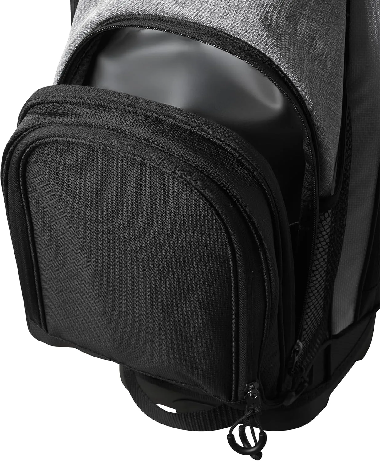 Wilson Feather Golf Cart Bag - Black/Grey/Red