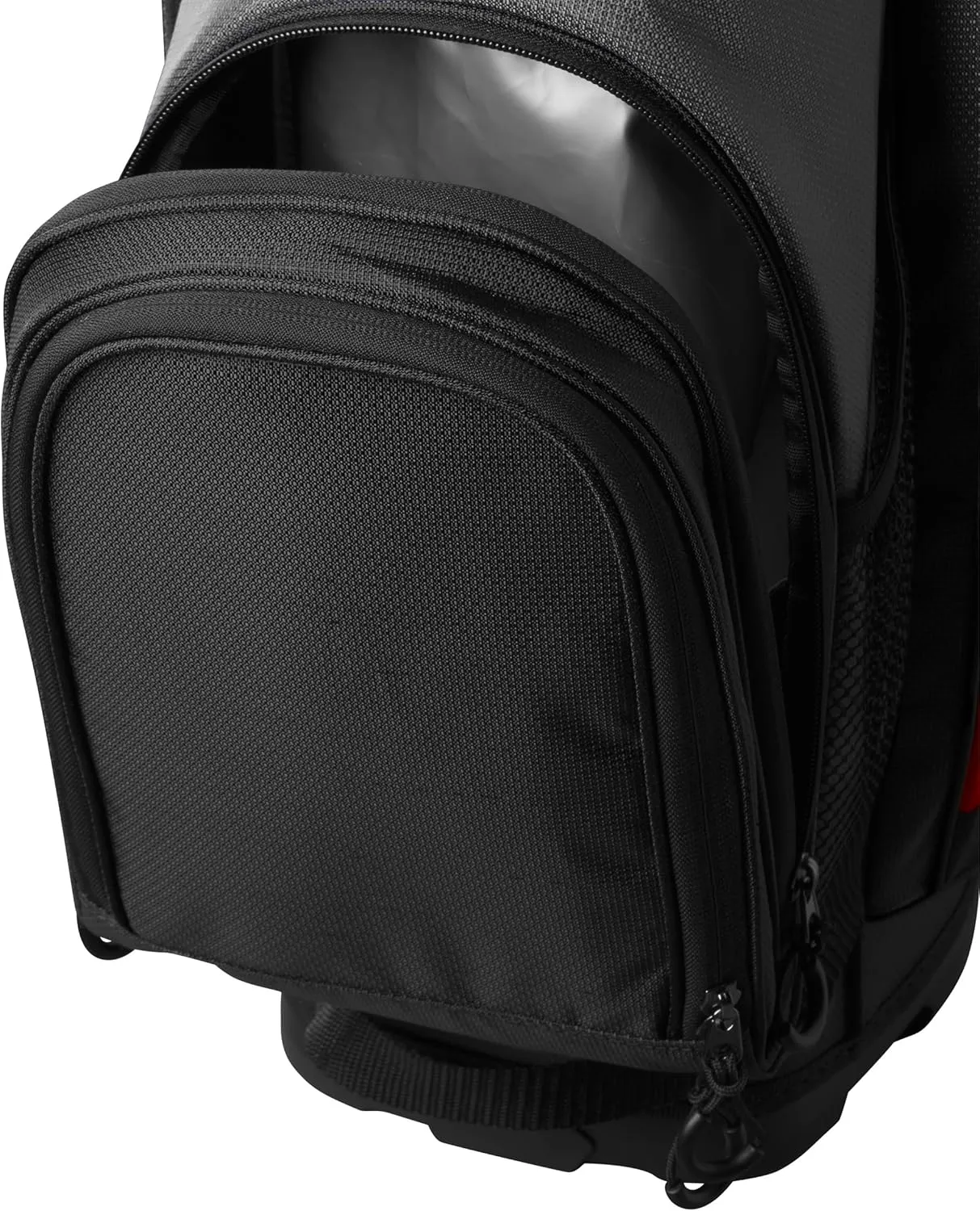 Wilson Feather Golf Cart Bag - Black/Grey/Red