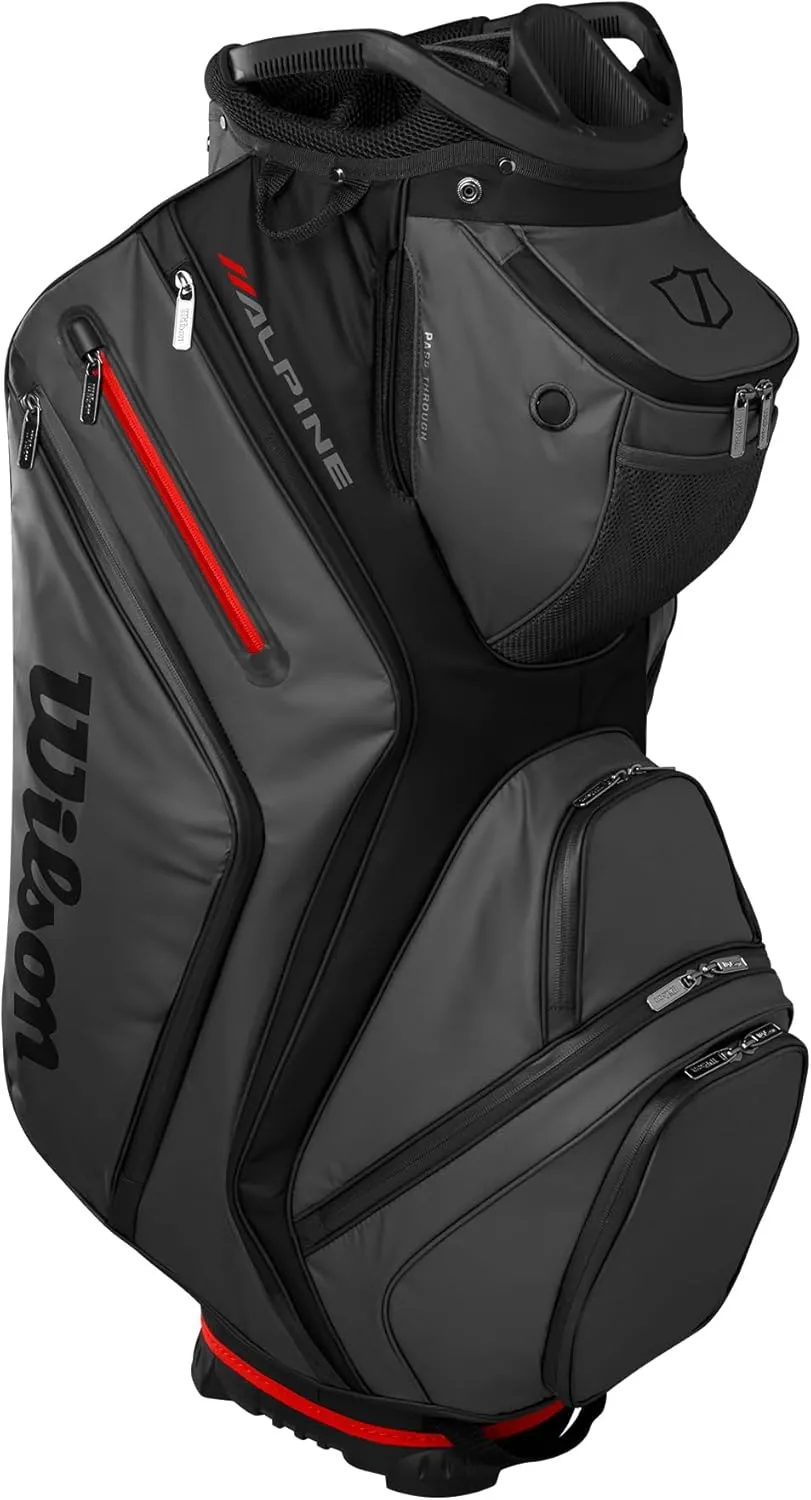 Wilson Staff Alpine Golf Cart Bag - White/Black
