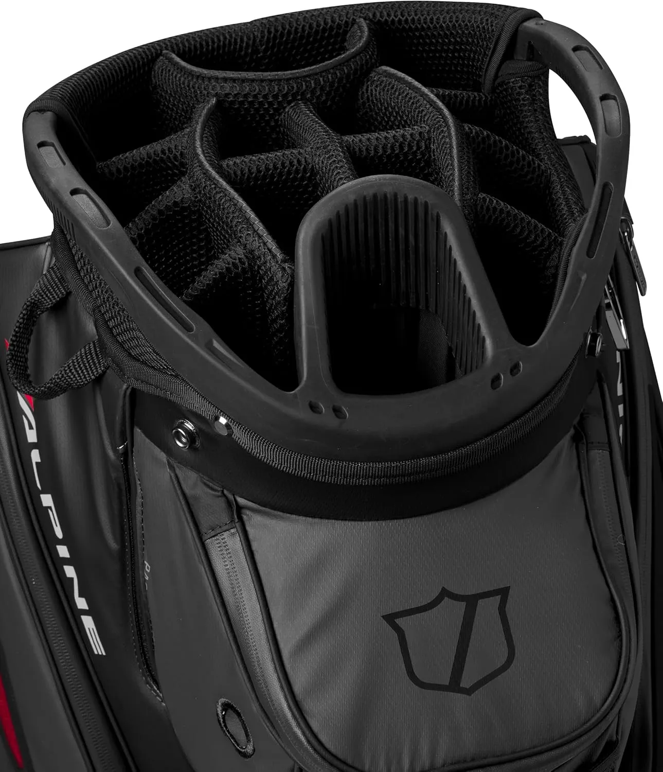 Wilson Staff Alpine Golf Cart Bag - White/Black