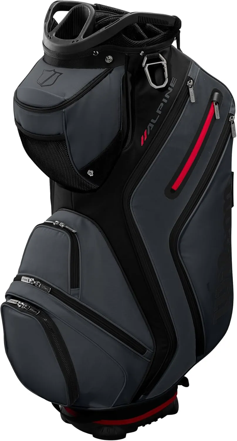 Wilson Staff Alpine Golf Cart Bag - White/Black