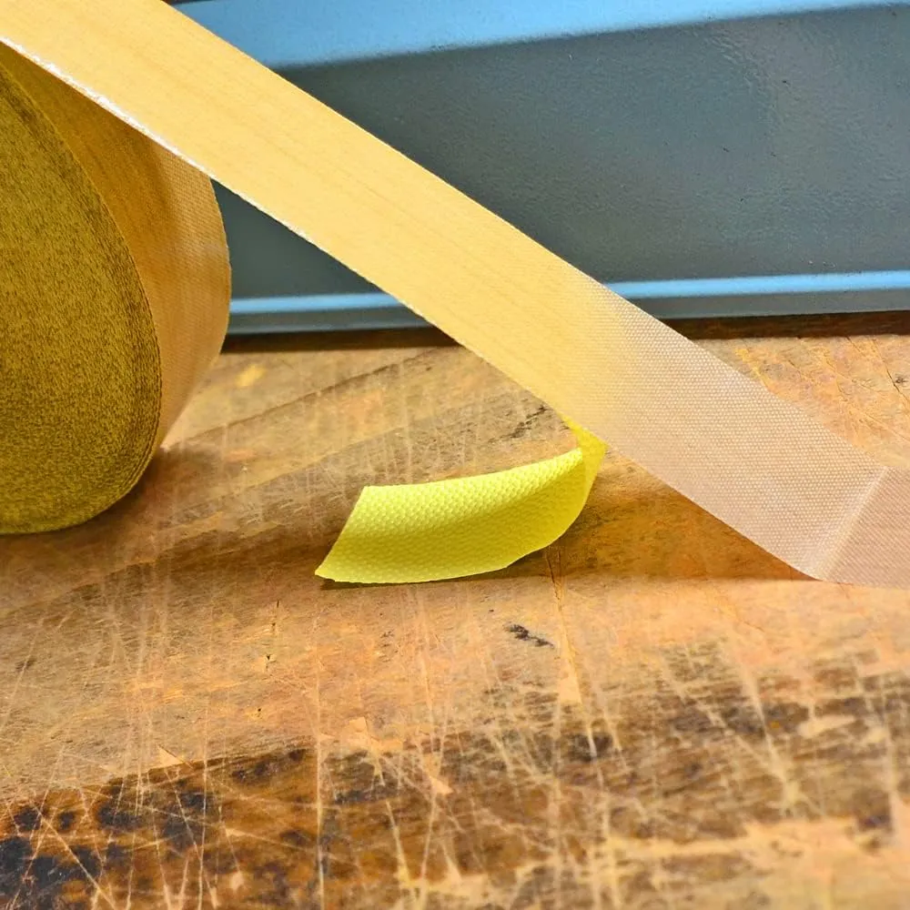 WOD FGCT50WL PTFE Teflon Tape for Vacuum Sealer Machine, 1/2 inch x 36 yds - Compatible With FoodSaver, Seal a Meal, Weston - Fibreglass Fabric with Silicone Adhesive & Release Liner