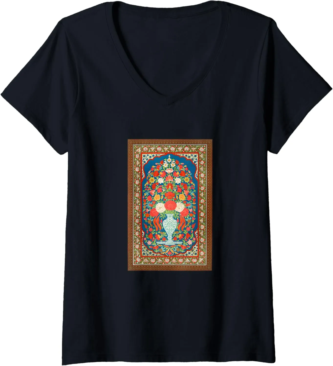 Womens Owen Jones Grammar of Ornament V-Neck T-Shirt