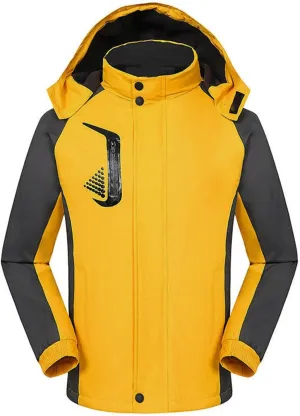 Women's Ski Jacket Warm Winter Snow Coat Mountain Windbreaker Hooded Raincoat Run Jacket