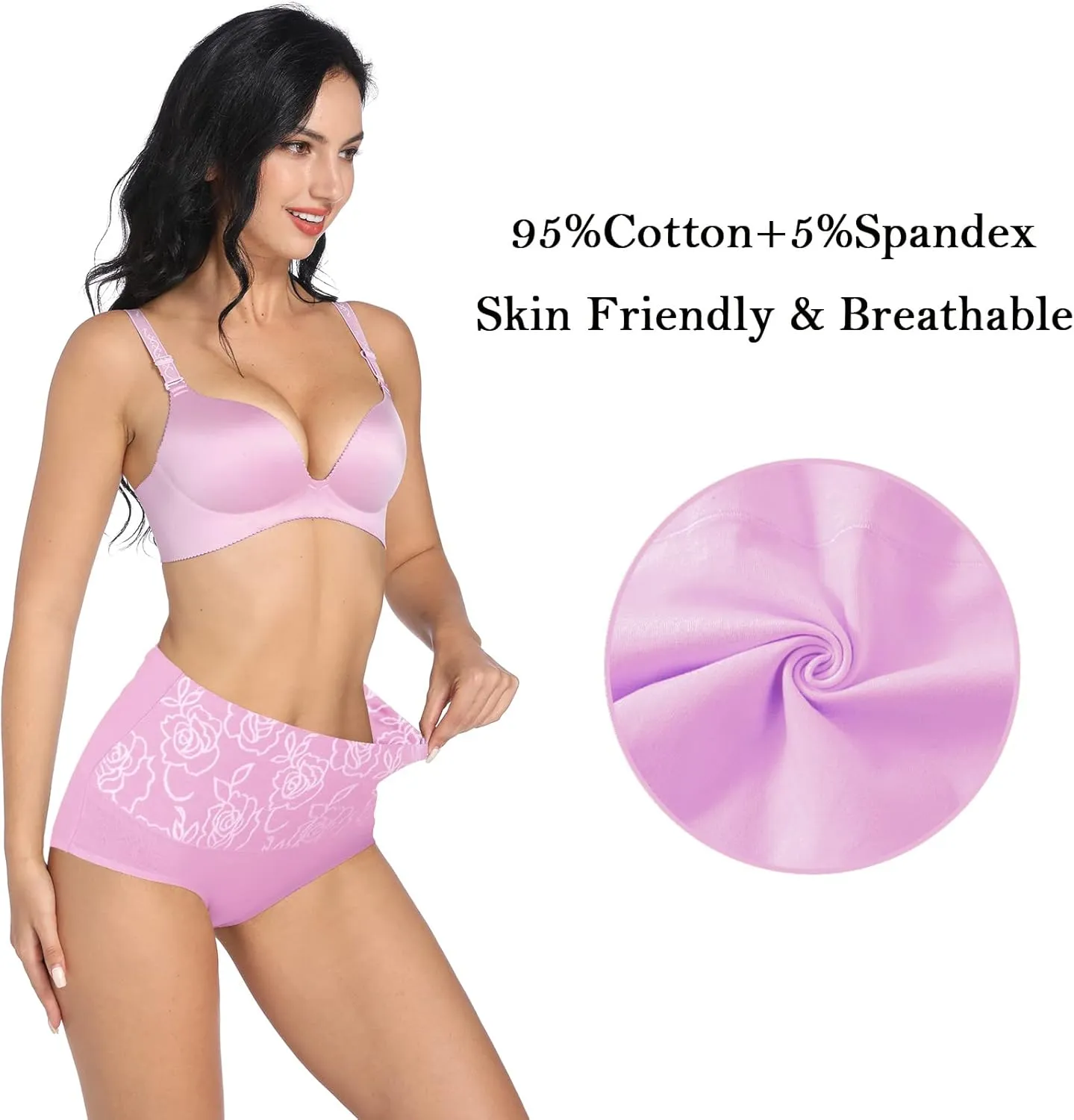 Womens Underwear High Waist Tummy Control C Section Recovery Underwear