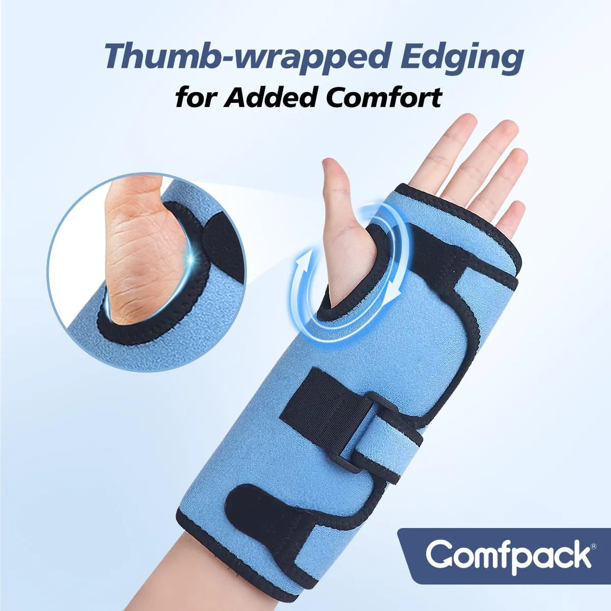 Wrist Ice Pack Wrap for Carpal Tunnel Relief, Ice Wrist Brace with Gel Pack for Hand Pain Relief, Cold Compression Wrist Ice Pack for Tendonitis, Sprain, Arthritis, Swelling