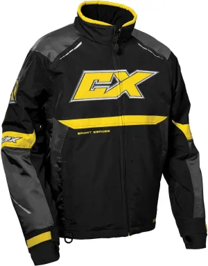 X Men's Blade G5 Jacket (Charcoal/Yellow/Black - X-Large)