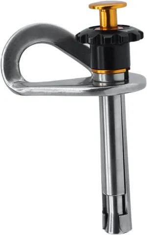 Yiju Climbing Holds Anchor, Expansion Bolt and Hanger, Portable Heavy Duty Removable Sturdy Rock Climbing Bolt Hanger for Outdoor