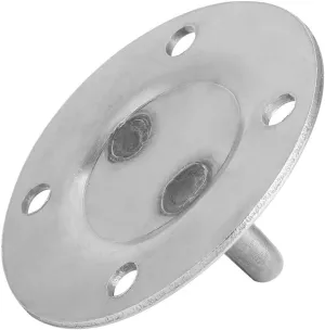 Yoga Hammock Mount,Stainless Steel Yoga Hammock Fixed Disc with Mount Anchor & Bolts Ceiling Buckle Hook Fixed Disc for Aerial Yoga Hammock or Suspending Belt Fixing,90×40mm