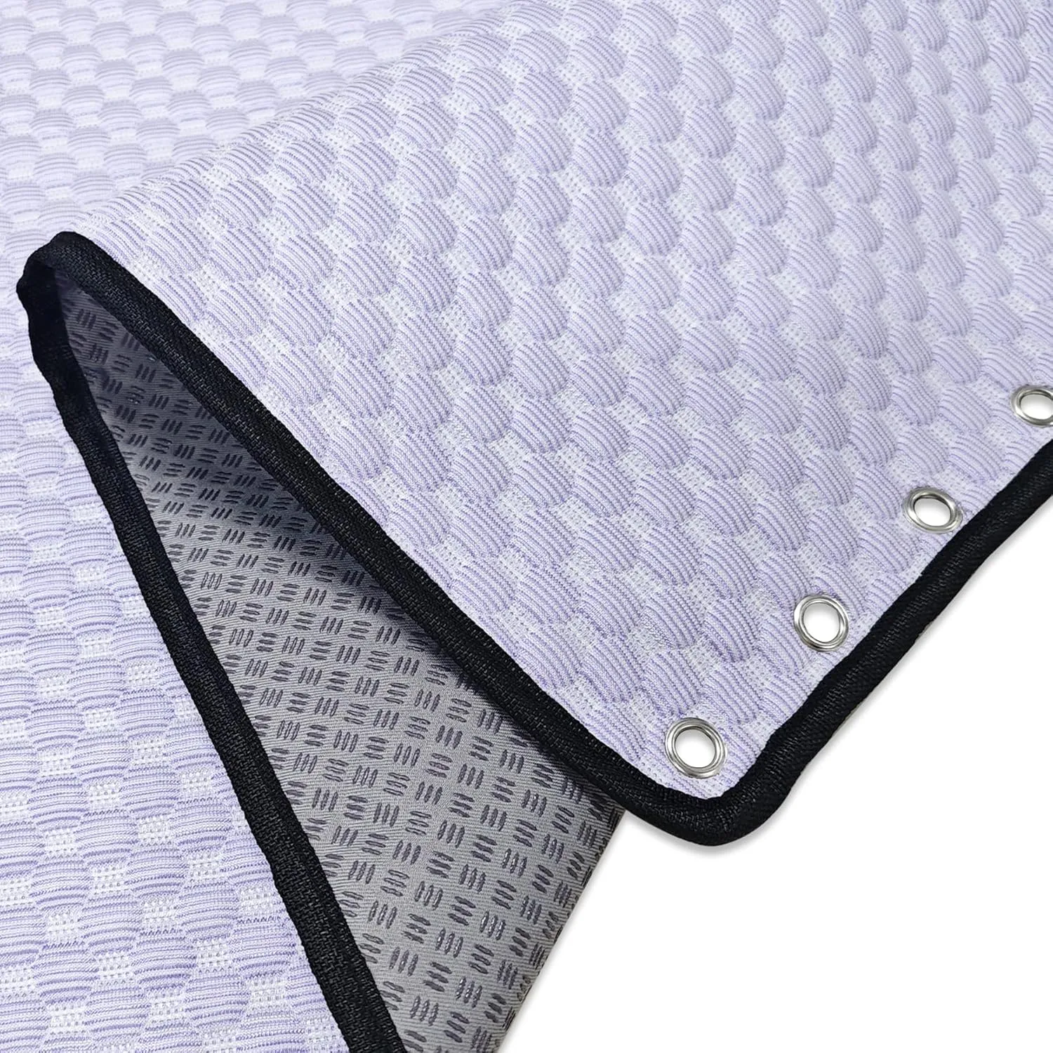 YOKYHOM Golf Cart Seat Covers, Ice Silk Fabric Golf Cart Seat Towel Blanket, Anti-Slip Low Surface   Adaptable Tie Rope Design, Perfect for Yamaha, EZGO, Club Car and More Golf Carts (39''x 22'')