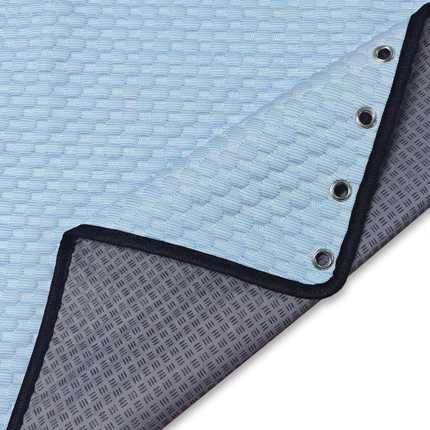 YOKYHOM Golf Cart Seat Covers, Ice Silk Fabric Golf Cart Seat Towel Blanket, Anti-Slip Low Surface   Adaptable Tie Rope Design, Perfect for Yamaha, EZGO, Club Car and More Golf Carts (39''x 22'')