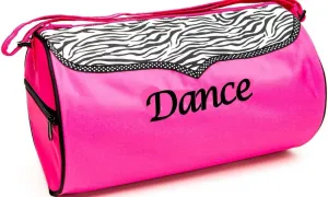 Zebra Medium Roll Duffel Bag