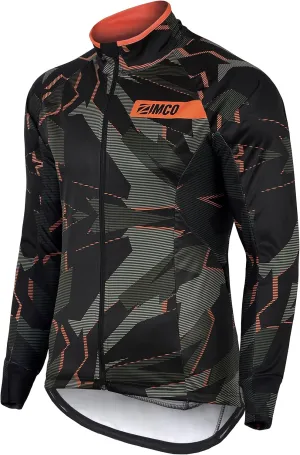 Zimco Pro Men Winter Cycling Jackets High Viz Bicycle Jersey Windproof Thermal Insulated Jacket