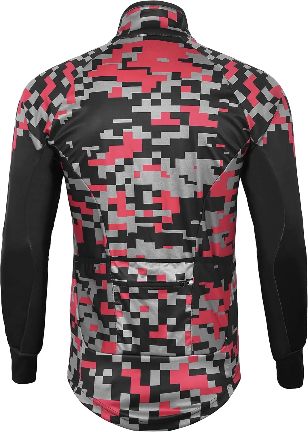 Zimco Pro Men Winter Cycling Jackets High Viz Bicycle Jersey Windproof Thermal Insulated Jacket