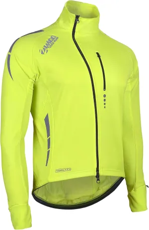 Zimco Pro Men Winter Cycling Jackets High Viz Bicycle Jersey Windproof Thermal Insulated Jacket