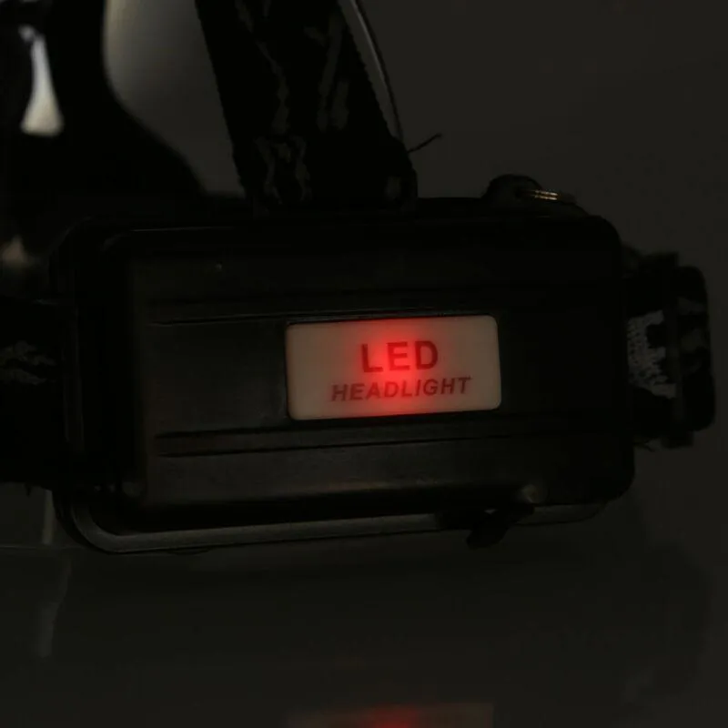 Zoomable Headlamp T6 LED Headlight Flashlight  Charger 18650 Battery